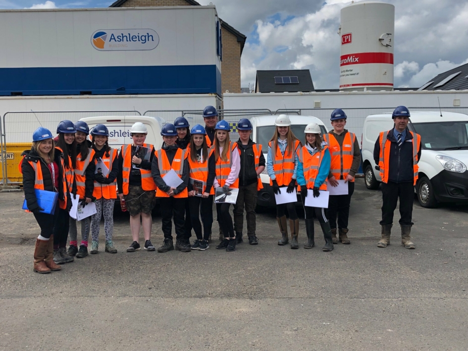 Ashleigh Building Construction Partnership - Belmont Academy - DYW Ayrshire