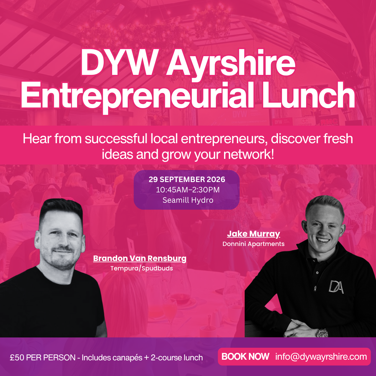 LinkedIn Ad Entrepreneurial Lunch
